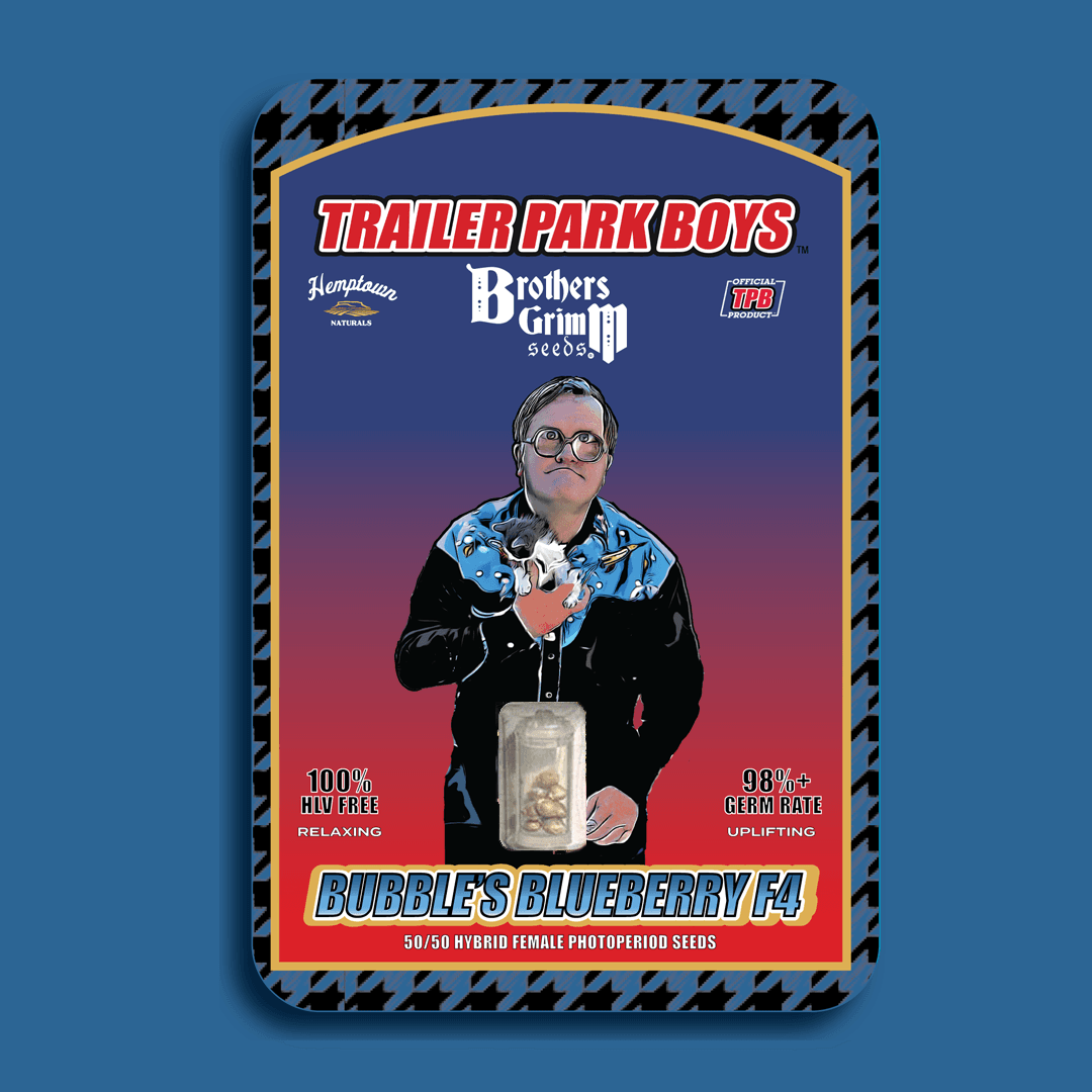 Bubble's Blueberry F4 Feminized Seeds (Trailer Park Boys Collab)